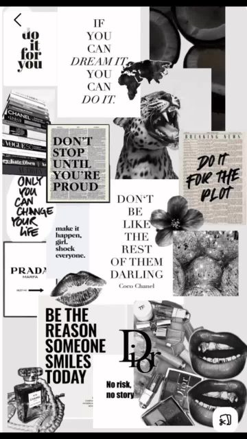 Black and white never goed out of style