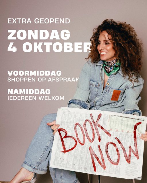 Geraak je niet altijd in de winkel tijdens onze
gewone openingsuren? 🤍
Op zondag 4 oktober openen we Paparazzi extra voor
jou. In de voormiddag zijn we open op afspraak, zodat
we alle tijd voor jou hebben.
In de namiddag zijn we gewoon geopend van 13u30 en
kun je gezellig binnen springen wanneer het jou
uitkomt.
Wil je graag langskomen in de voormiddag? Boek dan
snel jouw moment via de link in bio. De plaatsen zijn
beperkt.